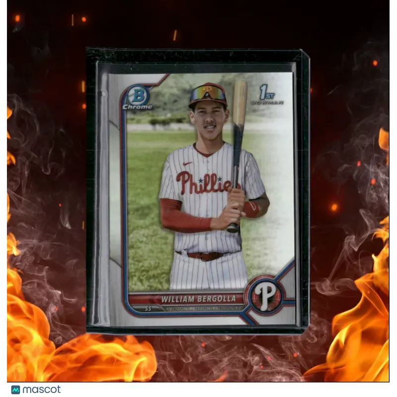 2022 Bowman Chrome William Bergolla 1st Prospect Refractor 019/499 #BCP-159