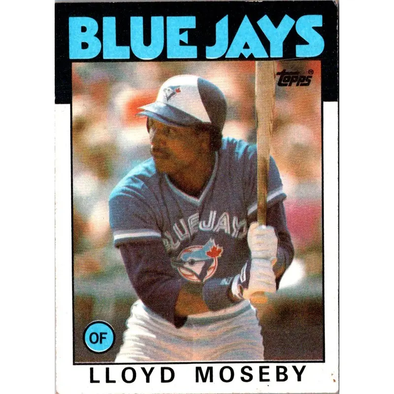 1986 Topps Lloyd Moseby #360