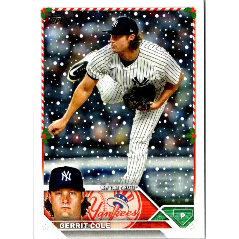 2023 Topps Holiday Gerrit Cole #H40