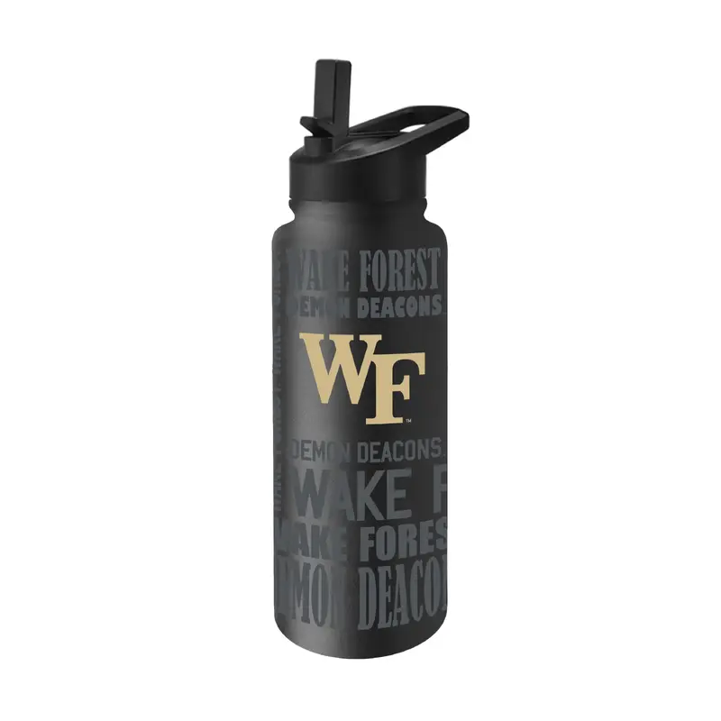 Wake Forest 34oz Replay Quencher Bottle