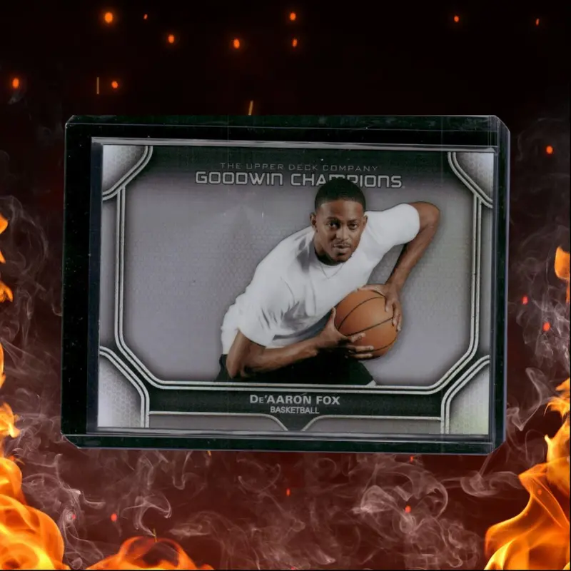 2024-25 Upper Deck Goodwin Champions De'Aaron Fox Portraits Rainbow #P93