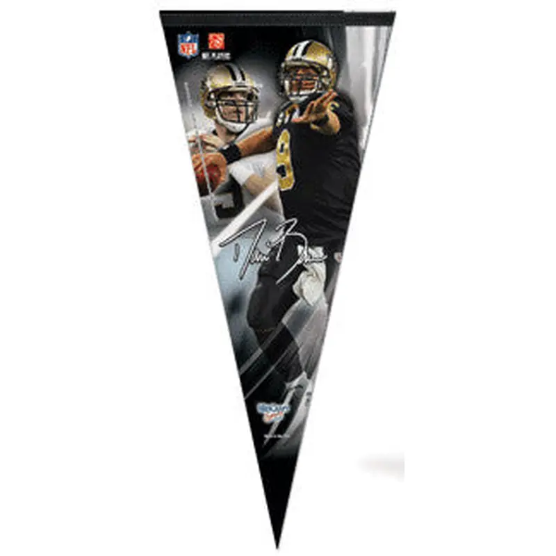Drew Brees "Big-Time" EXTRA-LARGE Premium Felt Pennant - Wincraft