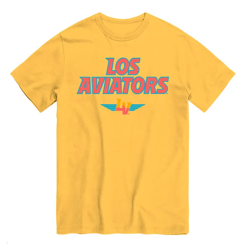 Men's Los Aviators Gold Short Sleeve '47 Franklin Tee