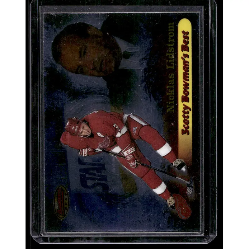 1998-99 Bowman's Best - Scotty Bowman' Best - Nicklas Lidstrom #SB4