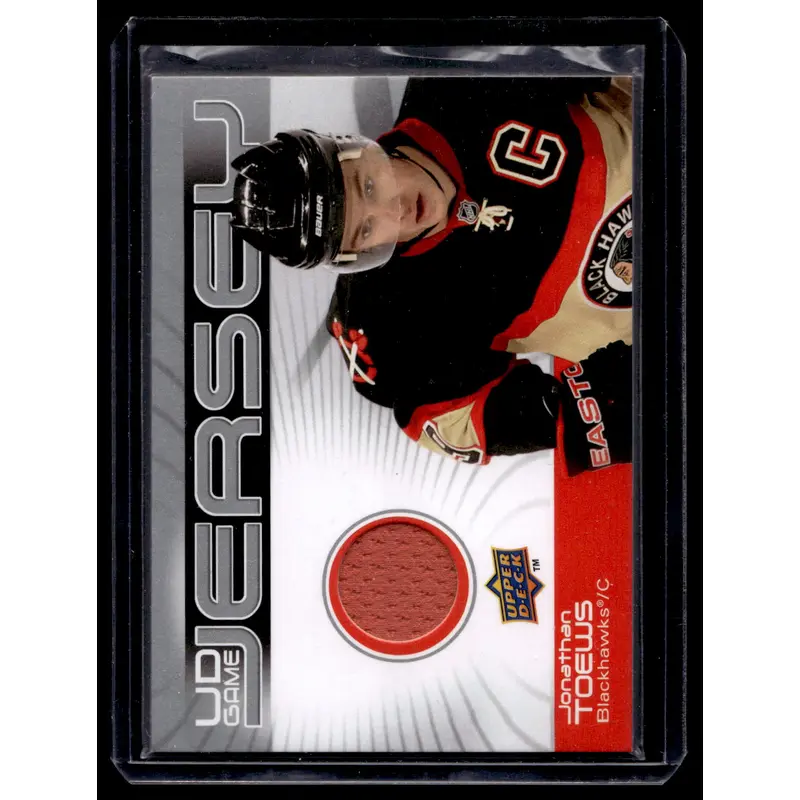 2010-11 Upper Deck - UD Game Jersey Series 1 - Jonathan Toews #GJ-TO