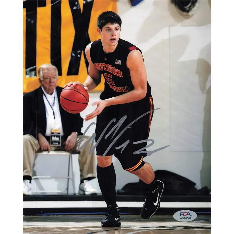 Nikola Vucevic signed 8x10 photo PSA/DNA USC Trojans Autographed
