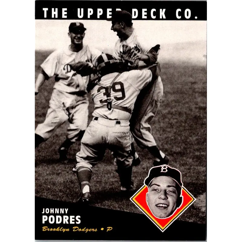 1994 Upper Deck All-Time Heroes Johnny Podres #63