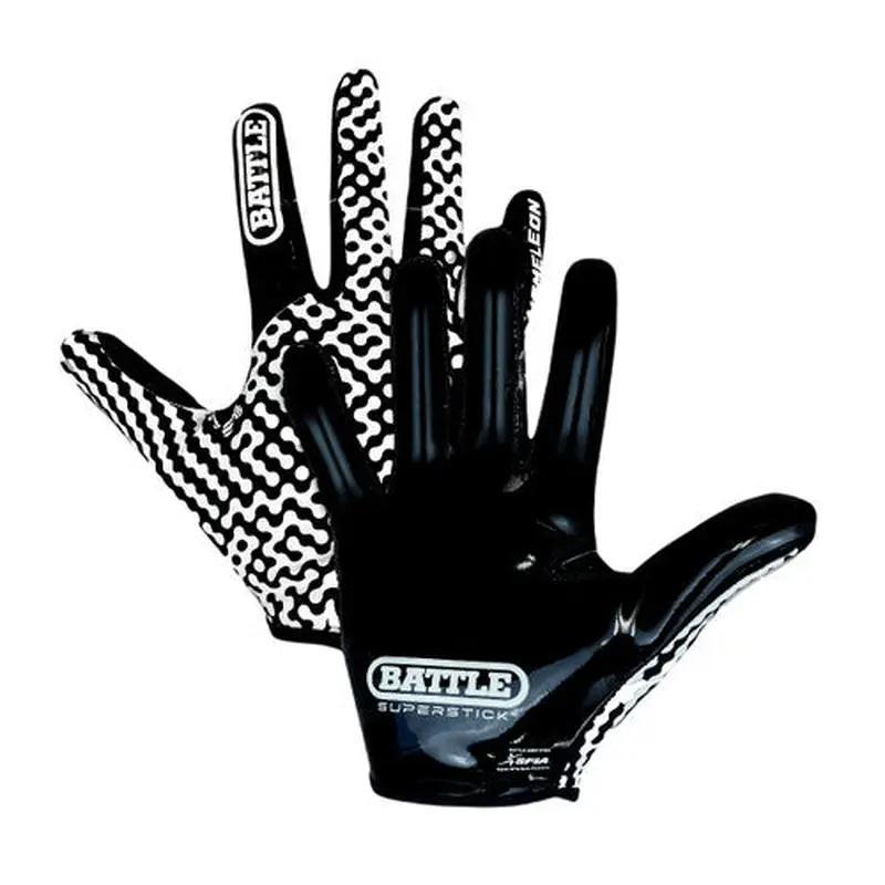 New Battle "Chameleon" Football Receiver Gloves Adult Size Medium