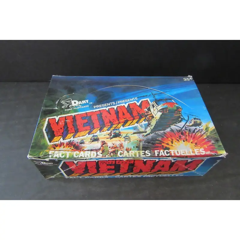 1988 Dart Vietnam Fact Card Unopened Box (Authenticate)