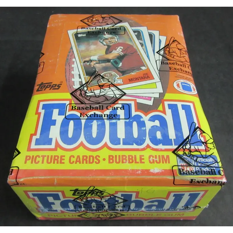 1988 Topps Football Unopened Wax Box (BBCE) (Non X-Out)