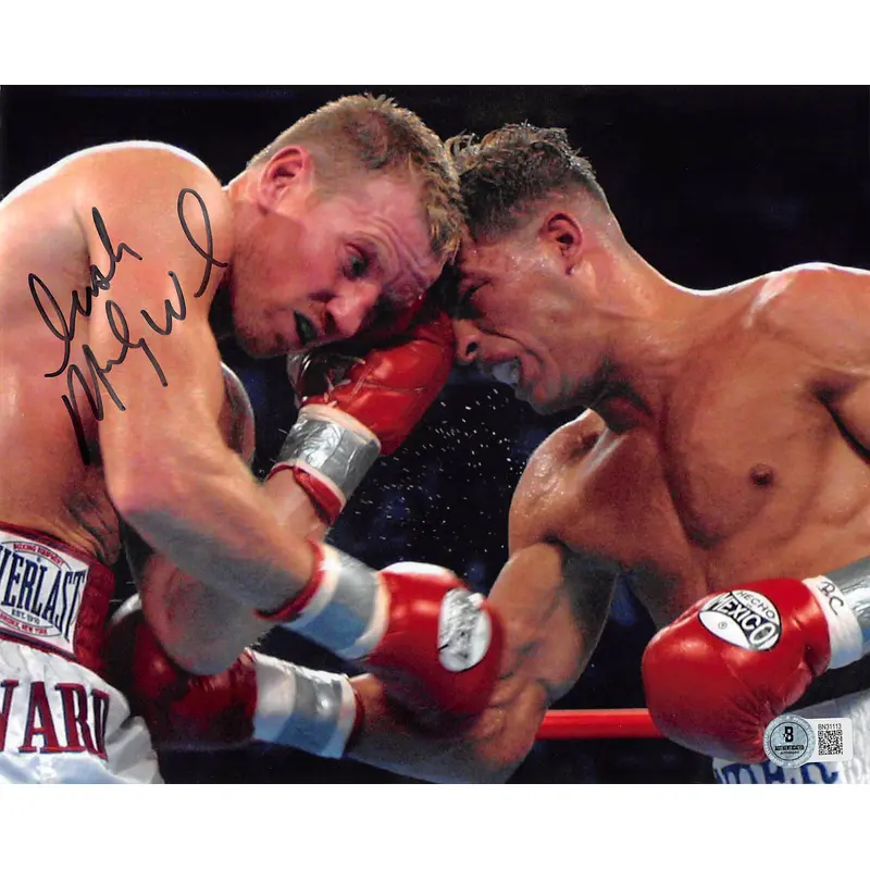 Micky Ward "Irish" Authentic Signed 8x10 Horizontal Photo Autographed BAS 4