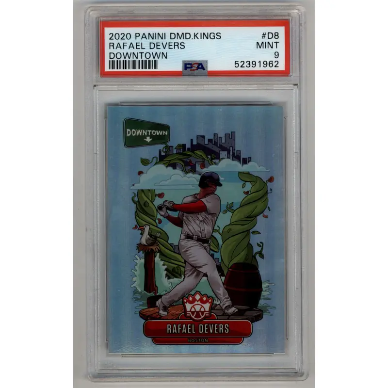 Rafael Devers 2020 Diamond Kings Downtown #D8 PSA 9 Mint