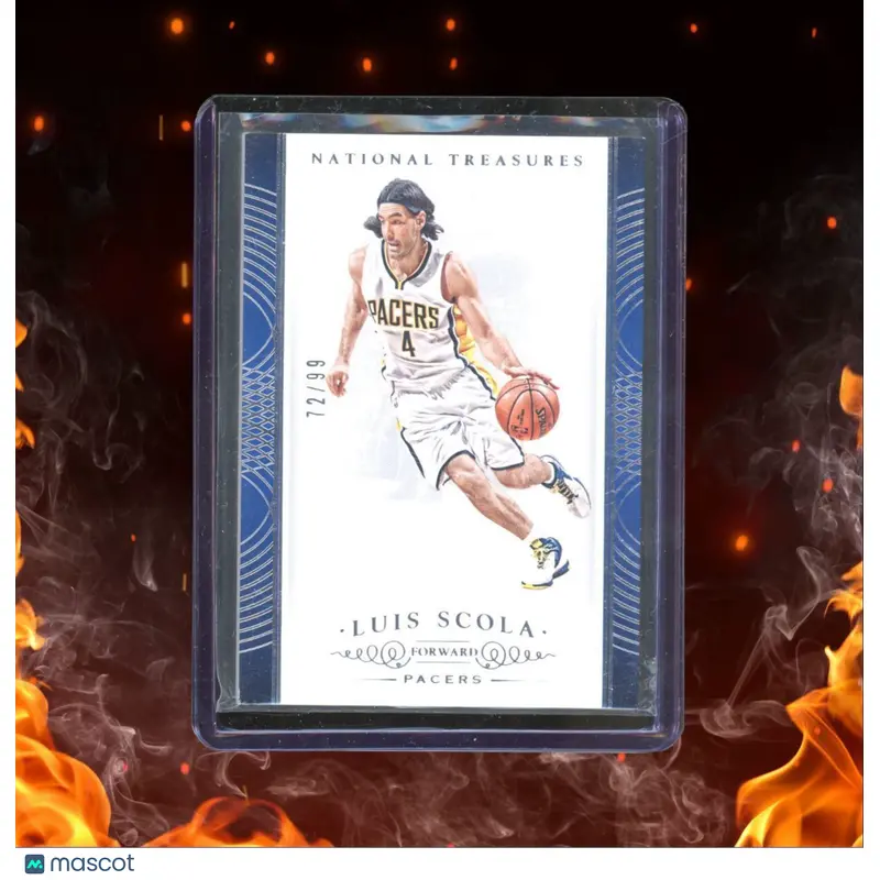 2014-15 Panini National Treasures Luis Scola 72/99 #75