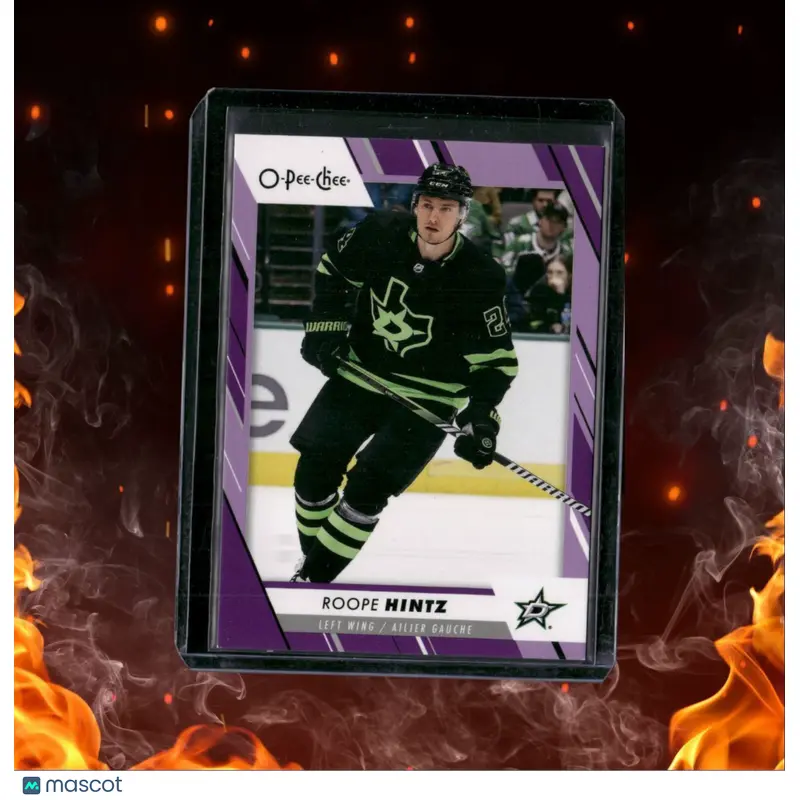 2023-24 O-Pee-Chee Roope Hintz Purple Border 37/49 #117