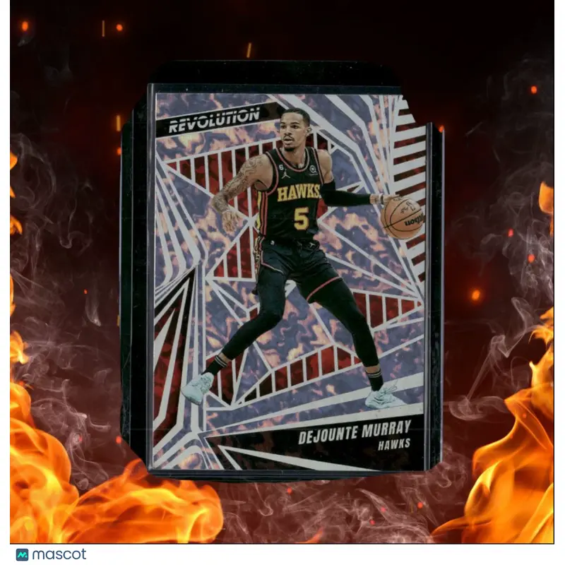 2023-24 Panini Revolution Holiday Dejounte Murray Avalanche #3