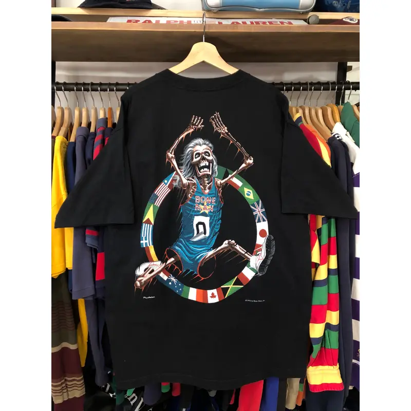Vintage 1996 Bone Man Olympics Tee Size XL