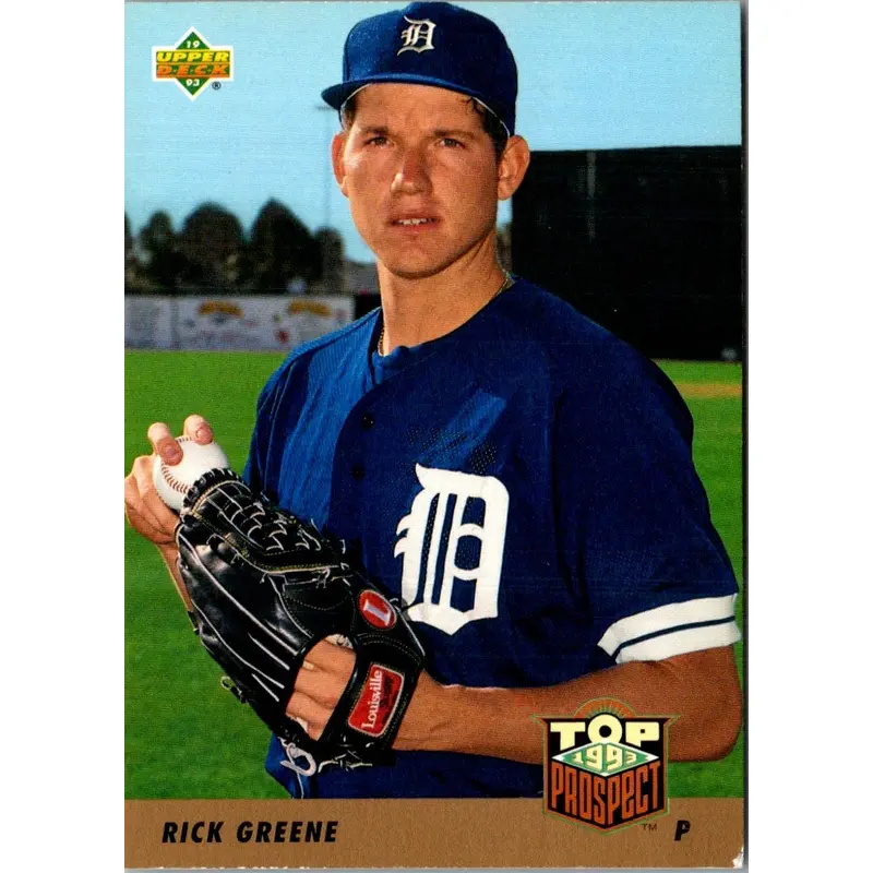 1993 Upper Deck Gold Hologram Rick Greene #446