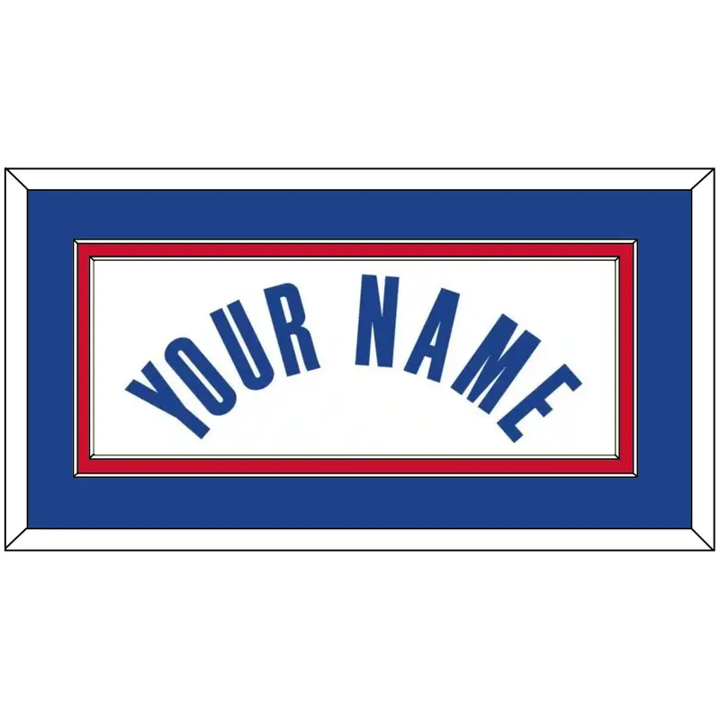 Detroit Name - White Association - Double Mat 2