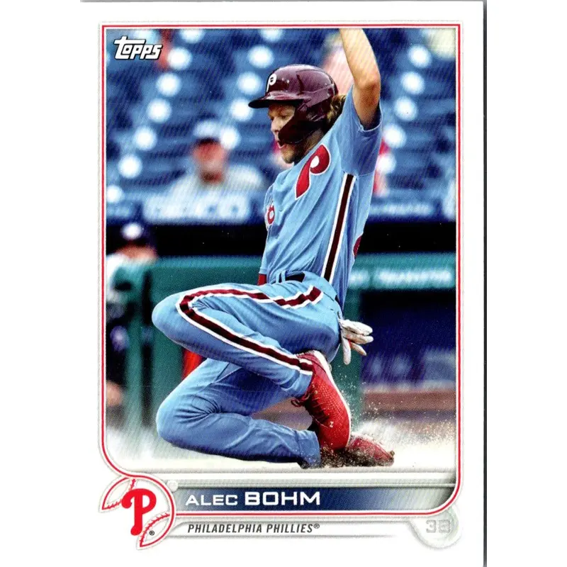 2022 Topps Alec Bohm #PHI-6