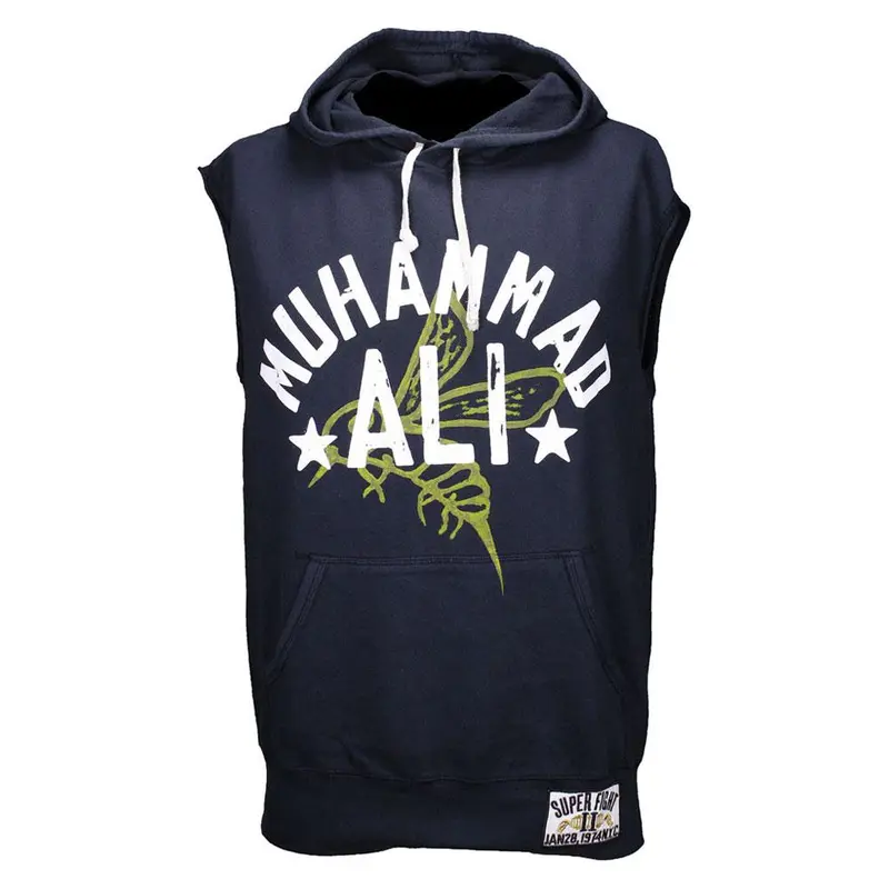 Muhammad Ali - Super Fight 74 Mens Sleeveless Hoodie