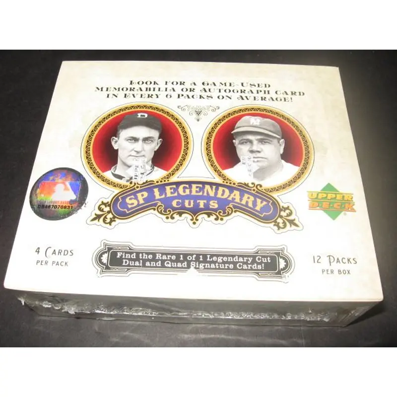 2006 Upper Deck SP Legendary Cuts Baseball Box (Hobby)