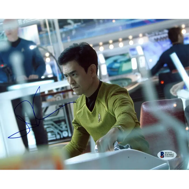 John Cho Star Trek Authentic Signed 8x10 Photo Autographed BAS #E85602