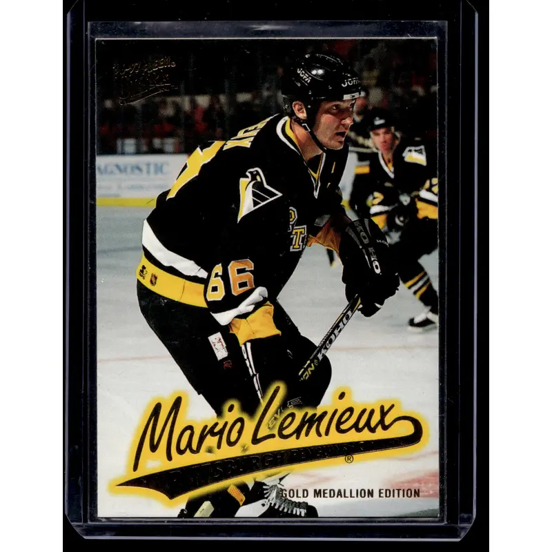 1996-97 Fleer Ultra - Gold Medallion - Mario Lemieux #G-143