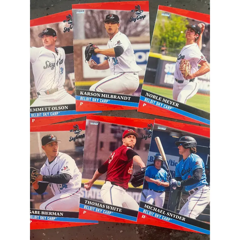 Beloit Sky Carp Team Set 2025
