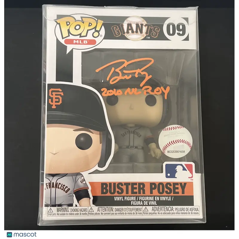 Buster Posey Signed San Francisco Giants Funko Pop PSA Autographed