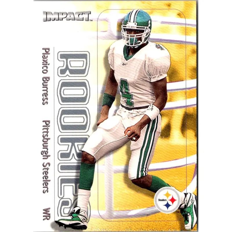 2000 Impact Plaxico Burress #21 Rookie