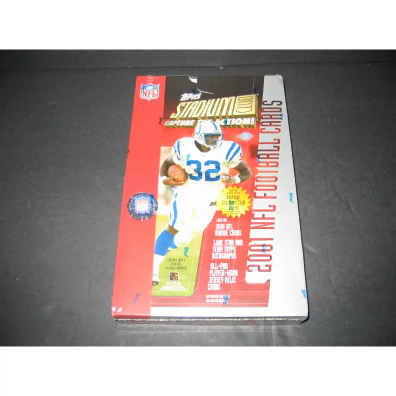2001 Topps Stadium Club Football Box (Hobby)