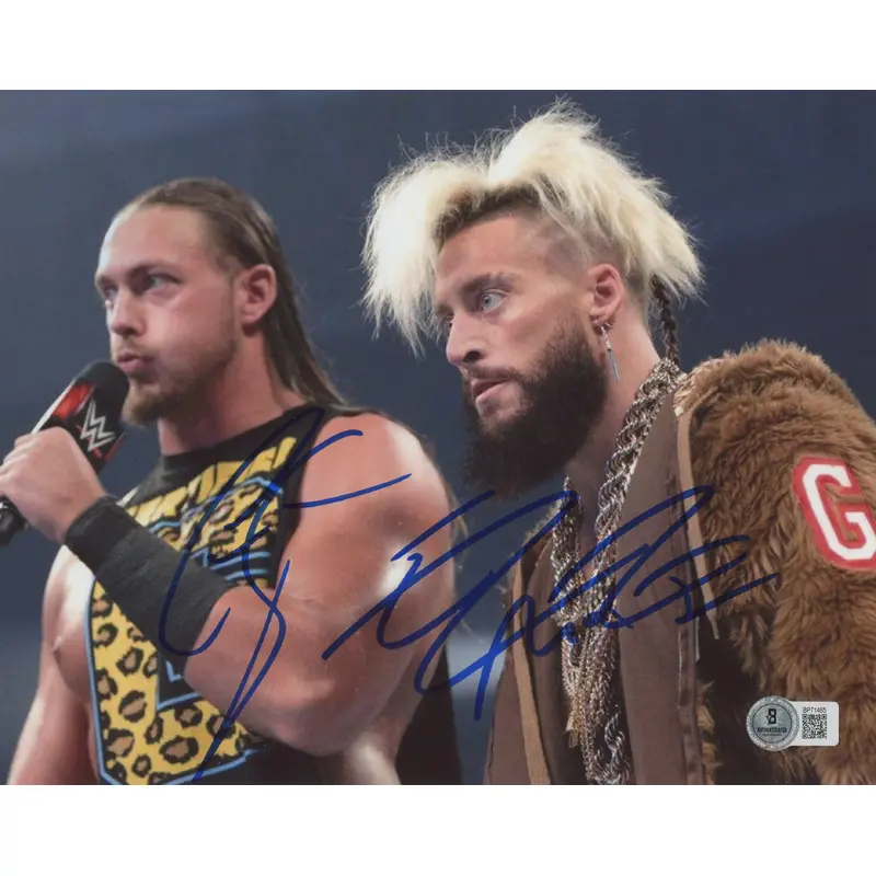 Enzo Amore & Big Cass WWE Authentic Signed 8x10 Photo Autographed BAS #BP71465