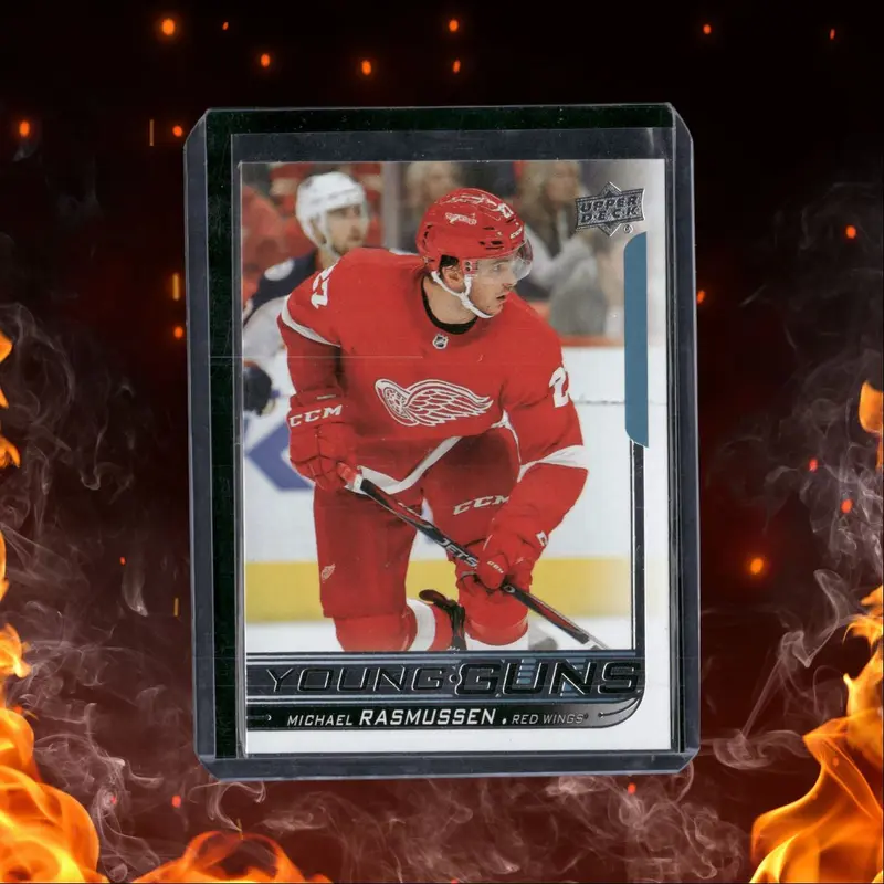 2018-19 Upper Deck Young Guns Michael Rasmussen Rookie #226