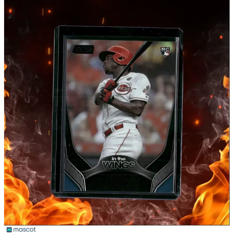 2020 Topps Stadium Club Aristides Aquino In the Wings Black Rookie 81/99 #ITW-7