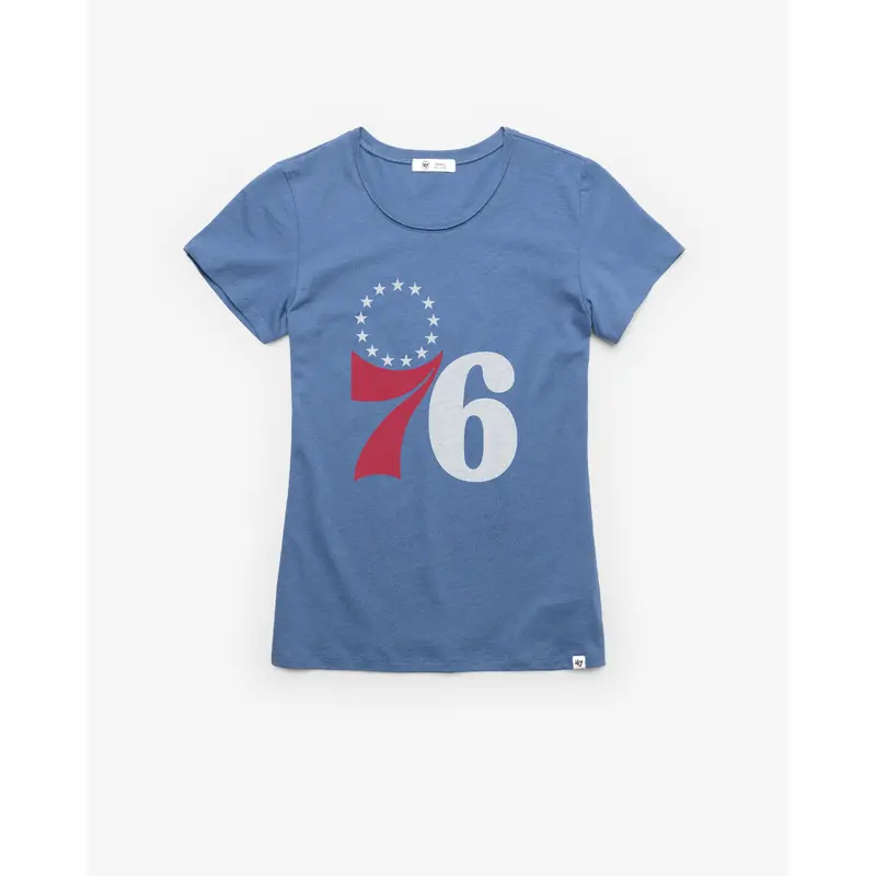 PHILADELPHIA 76ERS PREMIER '47 FRANKIE TEE WOMENS
