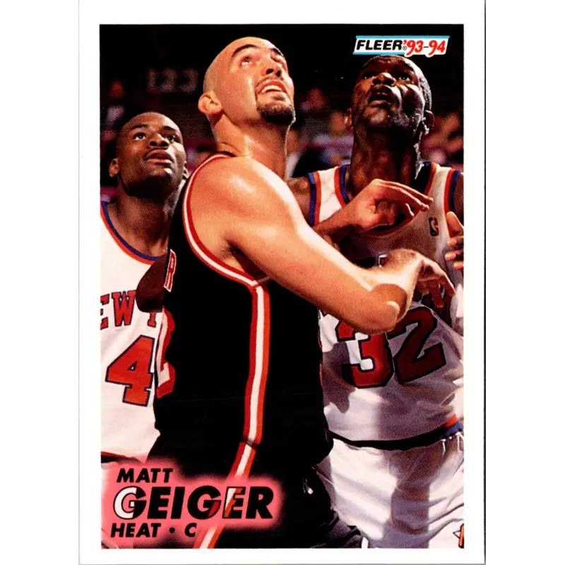 1993 Fleer Matt Geiger #319