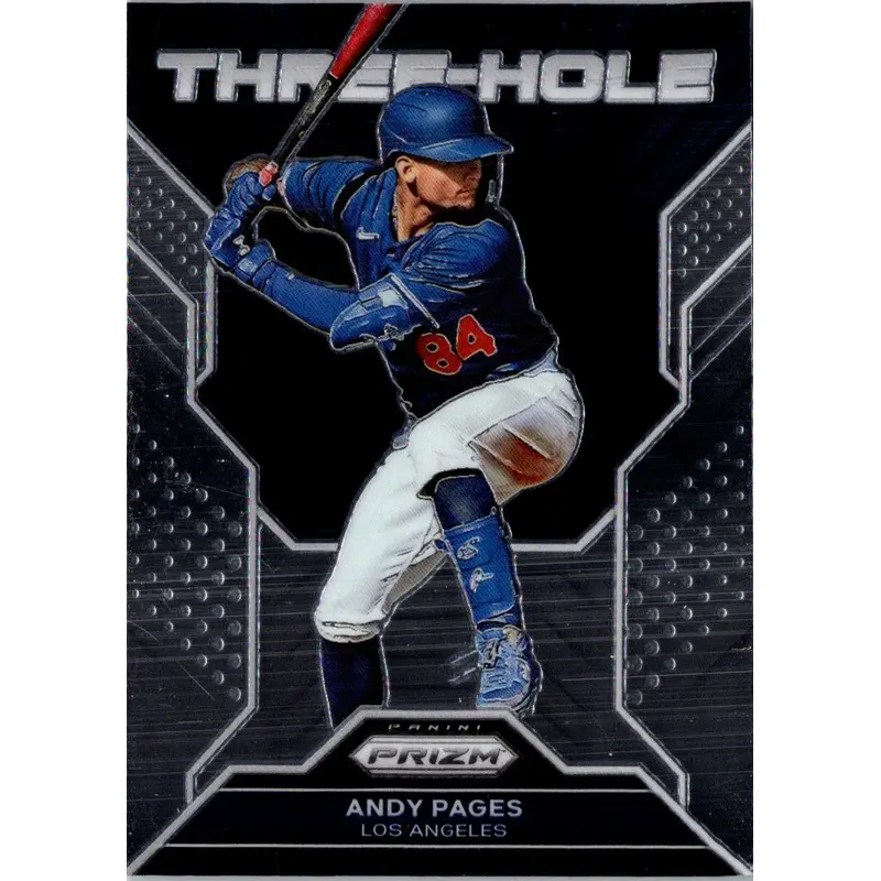 2023 Panini Prizm Three-Hole Andy Pages #TH13