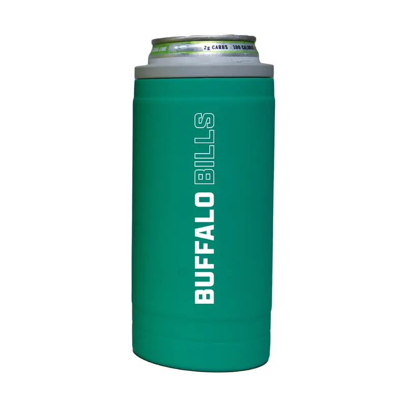 Buffalo Bills 12oz Optic Stacked Soft Touch Slim Coolie