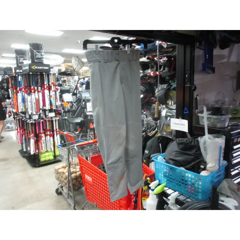 Used Epic Sports Grey Youth Medium Open Bottom Baseball Pants