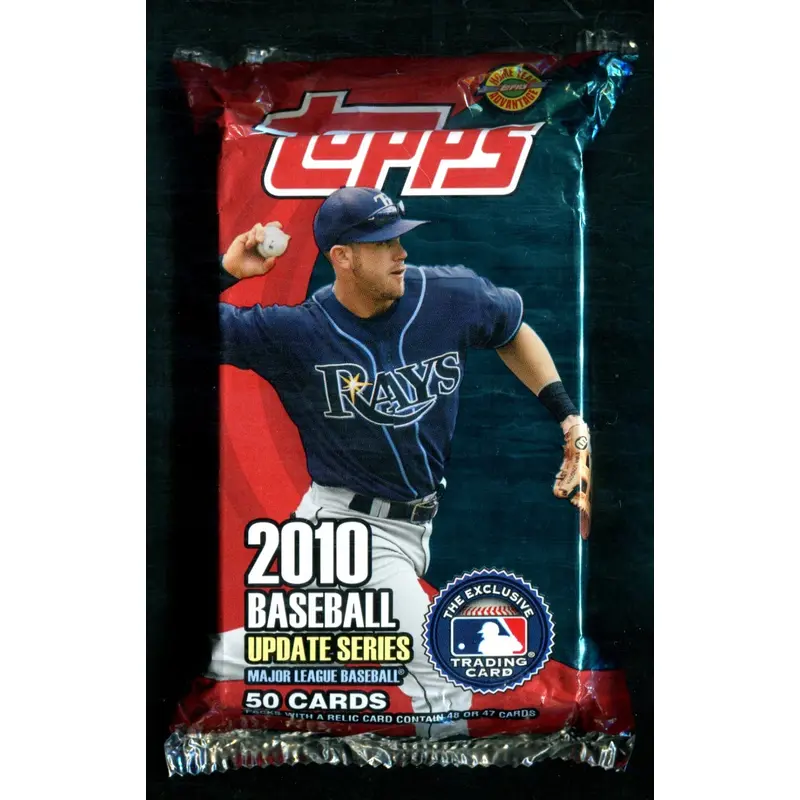 2010 Topps Baseball Unopened Update Series Jumbo Pack (50) (HTA)