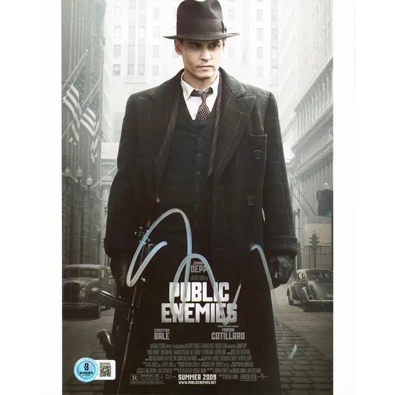 Michael Mann Public Enemies Authentic Signed 8x10 Vertical Photo BAS #BS20504
