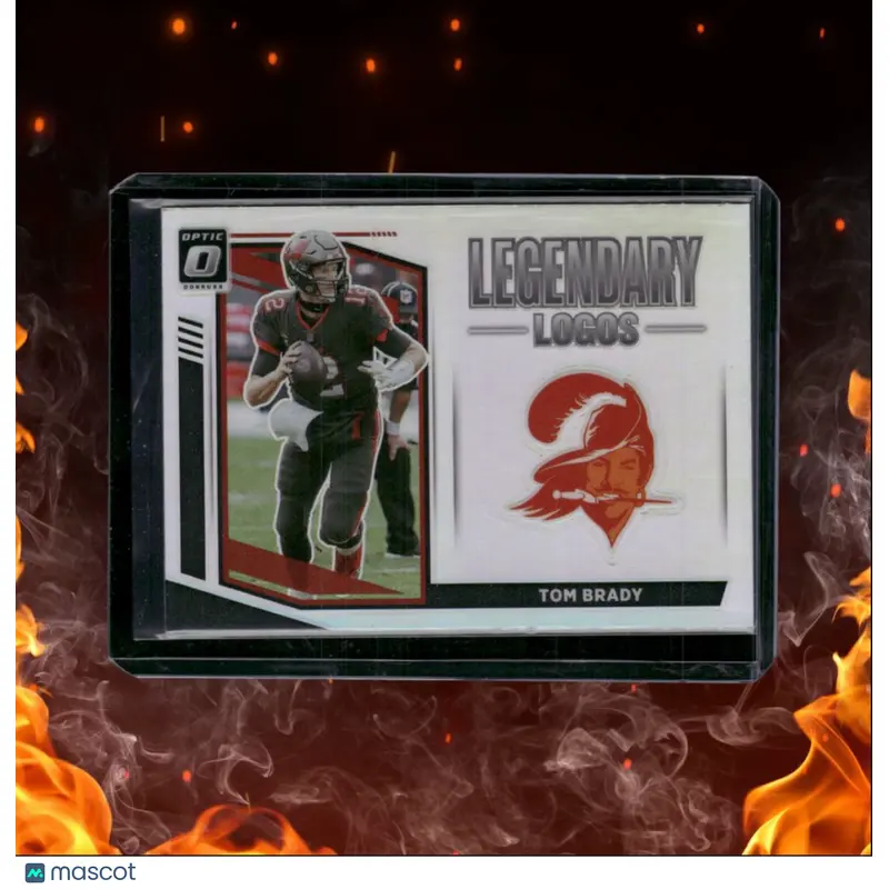 2021 Donruss Optic Tom Brady Legendary Logos Holo Prizm #LL-19