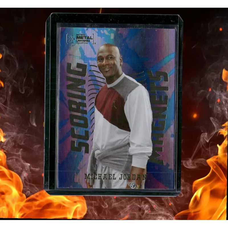 2024-25 Metal Universe Champions Michael Jordan Scoring Magnets #SM-2