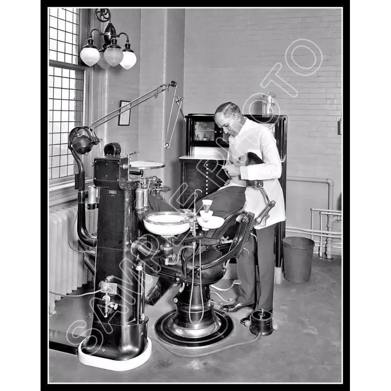 1924 Dentist Office 11X14 Photo - Washington DC - 2331