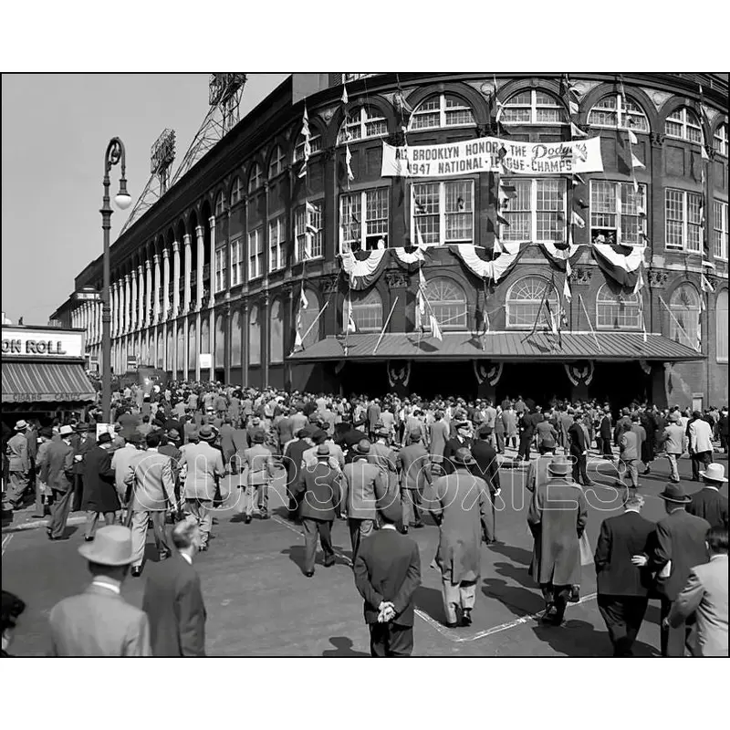 1947 Ebbets Field 8X10 Photo - Brooklyn Dodgers - 2102