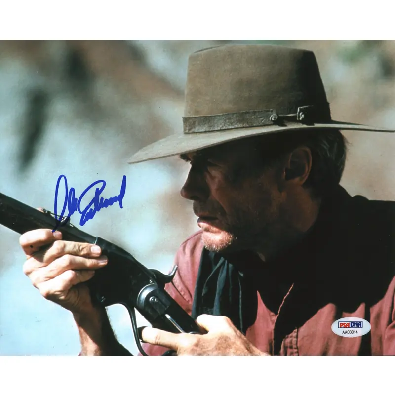Clint Eastwood The Good, the Bad and the Ugly Signed 8x10 Photo PSA/DNA #AA03014