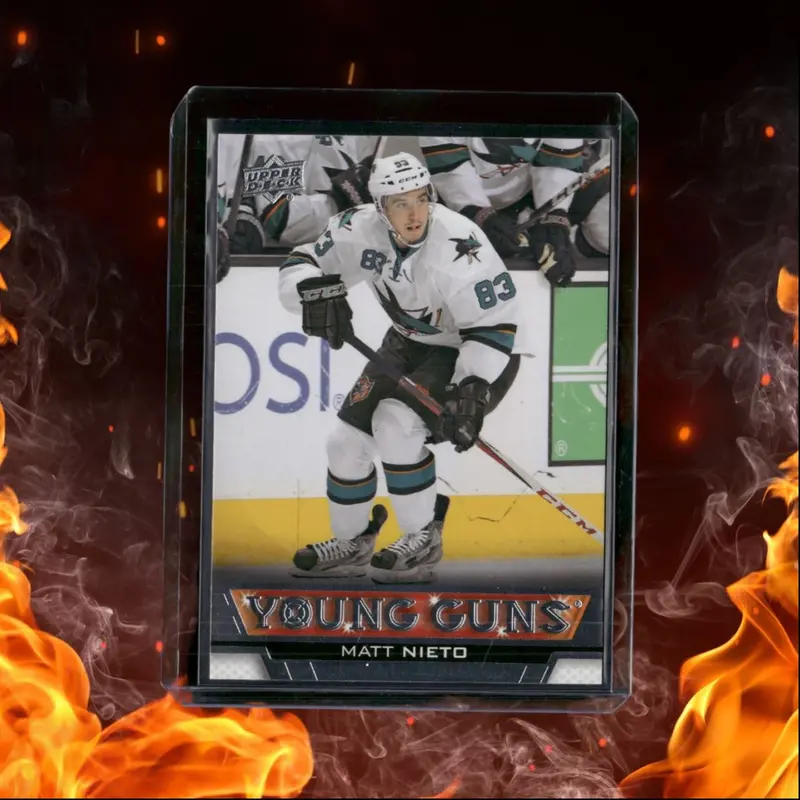 2013-14 Upper Deck Matt Nieto Young Guns (A) Rookie #247