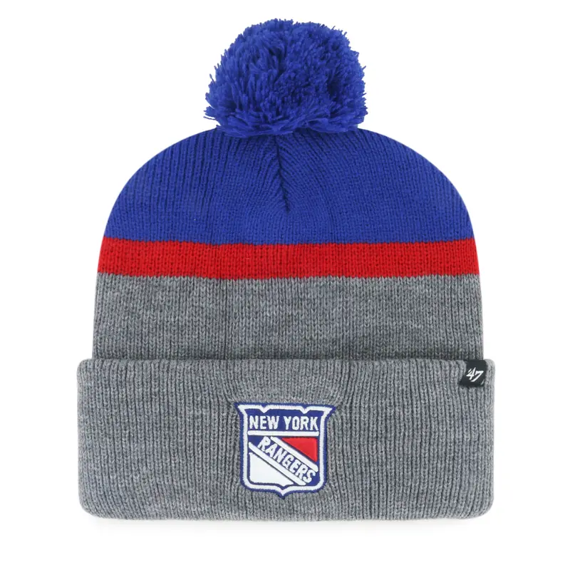 NEW YORK RANGERS VINTAGE SPLIT SHADOW '47 CUFF KNIT