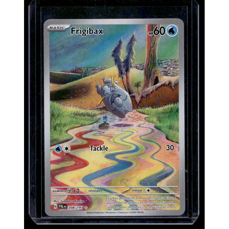 2023 Pokemon - Scarlet & Violet Paldea Evolved - Illustration Rare - Frigibax #208