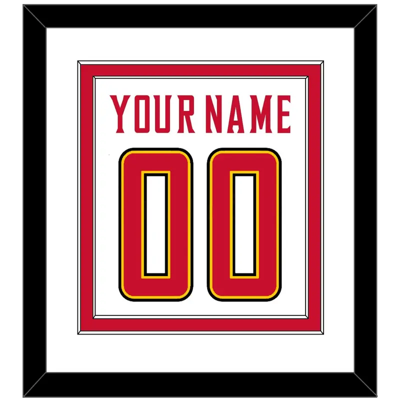 Maryland Basketball Name & Number - Home White (2013-2015) - Double Mat 1